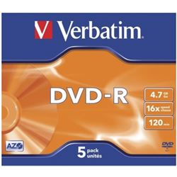 VERB-DVD-R 4.7GB 5U